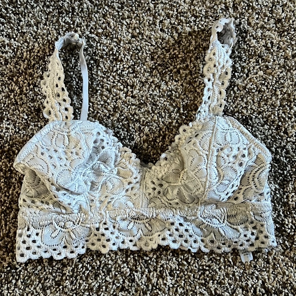 Size Medium white bralette